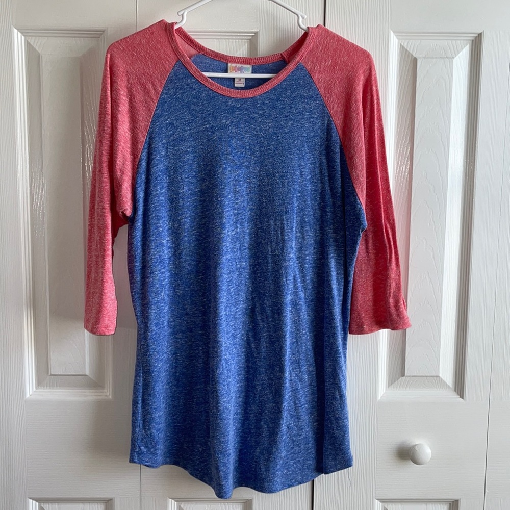 LuLaRoe pink and blue Randy